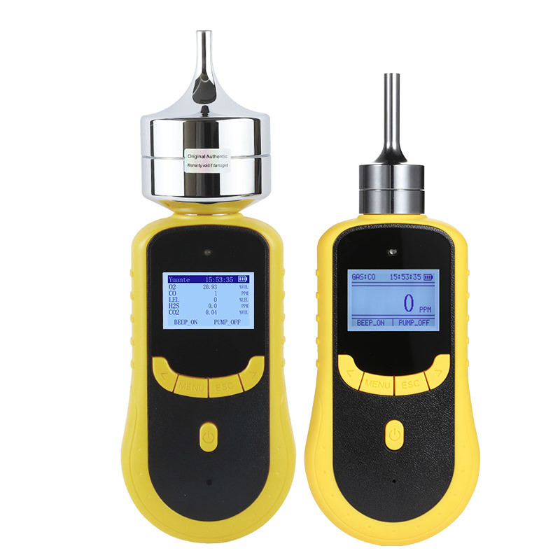 Portable Nitrogen Gas Detector with 0-100%VOL Range Pump Suction in Aluminum Suitcase Package